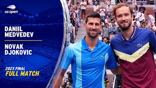 Daniil Medvedev vs Novak Djokovic Full Match  2023 US Open Final [upl. by Notsag]