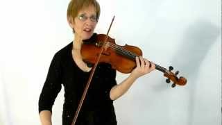 Violin Class 59 Gavotte in G minor by JS Bach [upl. by Anaylil]