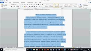 Tutorial basico como aplicar normas APA [upl. by Jinny]