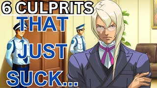 The WORST Culprit From Each Mainline Ace Attorney Game [upl. by Thordis291]