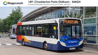 149 before the Bee 🐝 Stagecoach Manchester 149 service between Hollinwood and New Moston [upl. by Bijan]