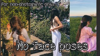 No face poses for Instagram aesthetic poses poses for shy girl non photogenic poses  aesthetic [upl. by Bazil57]