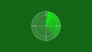 Radar Effect Green Screen [upl. by Ateikan]