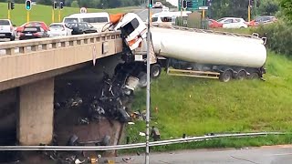 30 Dangerous Idiots Heavy Truck Operator Fails  Best of Truck Car amp Excavator FAILS Compilation [upl. by Saxen822]