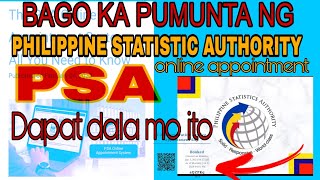 BASIC NA PAG ONLINE APPOINTMENT SA PSA  BIRTH CERTIFICATE 💯 [upl. by Enyawed575]