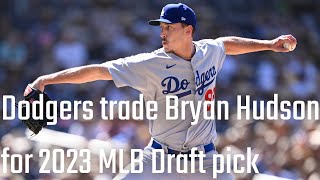 Dodgers trade Bryan Hudson to Brewers for Justin Chambers [upl. by Akiv]