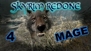 Skyrim Mage  SkyRe  Part 4  Damn Nature You Scary [upl. by Brenda534]