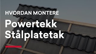 Hvordan montere Powertekk [upl. by Enert]