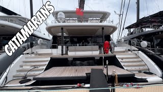 CANNES YACHTING FESTIVAL 2024 PART 1 Feat the latest CATAMARANS amp SAILING BOATS in the World [upl. by Nipahc]