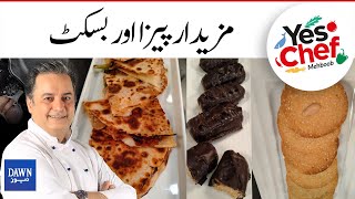 Yes Chef Mehboob  Western Pizza Quesadilla Recipe  Chocolate Bounty Dessert  17th June 2021 [upl. by Reivad531]