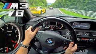 BMW M3 E92 is 8200RPM V8 FUN on the RING [upl. by Beore]