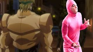 PINK guy APPROACHES Dio [upl. by Ayidan]