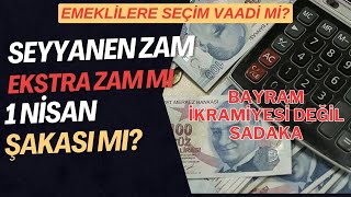 Emekli Maaş Zammı 2024  Emekliye Seyyanen Zam  Ekstra zam gelecek mi [upl. by Aikrehs]