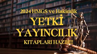 2024 HMGS ve Hakimlik Yetki Yayıncılık kitapları Hazır 🤗 [upl. by Ebanreb]