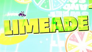 quotLimeadequot by AudieoVisual ALL COINS  Geometry Dash Daily 1318 [upl. by Gladys551]