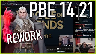 Nemesis reacts to Phreaks PBE Changes Bounty and SWAIN REWORK 1421 [upl. by Yenettirb]