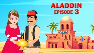 Aladdin Story  علاودین  Aladdin Cartoon Episode 3  Pashto Kahani [upl. by Readus889]