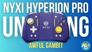 NYXI Hyperion Pro Wireless Nintendo Switch Controller UnboxingOverview [upl. by Dimitry]