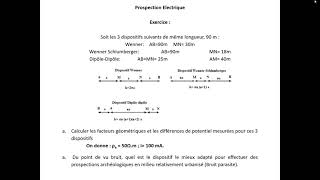 Cours prospection Électrique [upl. by Laetitia19]