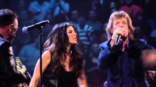 U2 with Mick Jagger amp Fergie Gimme Shelter  Live from Madison Square Garden 2009 [upl. by Latashia]