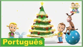 As Cores do Natal  Canções de Natal  Creche PréEscolar  BBtwins  Vídeos HD  Português [upl. by Gary]