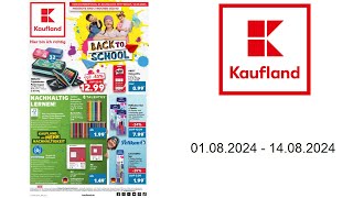 Kaufland Prospekt DE  vom 0108 bis 14082024 [upl. by Enotna]