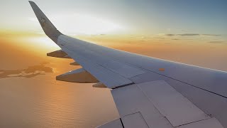 SUNSET DEPARTURE IN 4K Scoot Airbus A321NEO Takeoff from Perth [upl. by Ahsilaf]