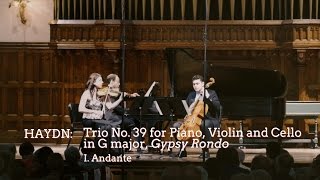 Haydn Trio No 39 quotGypsy Rondoquot Mvt I  ChamberFest Cleveland 2014 [upl. by Younglove614]