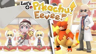 PASS BLAINES QUIZ AND DEFEAT CINNABAR ISLAND GYM in Lets Go Pikachu Eevee [upl. by Averir580]