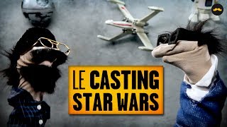 LHistoire racontée par des chaussettes  Le casting de Star Wars [upl. by Adnovaj338]