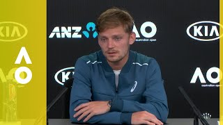 David Goffin press conference 1R  Australian Open 2018 [upl. by Preiser]