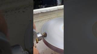 Cutting Emerald Cut Purple Spinel Gemstone  Lapidary Time  Gem Cutting In Sri Lanka [upl. by Jourdan54]