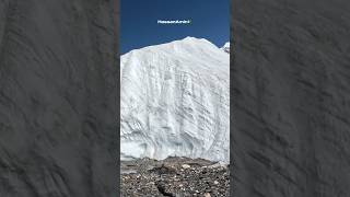 Massive Ice Mountain on the Way Back from K2 Basecamp ❄️ [upl. by Xyla]