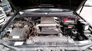 2005 HYUNDAI TERRACAN 29DT ENGINE TEST NMW07502 [upl. by Nyluqcaj]