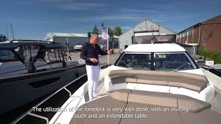 Video Tour preowned motor yacht Ferretti 550 flybridge for sale  Lengers Yachts [upl. by Kevon]