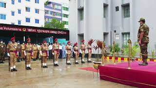 বিএনসিসি গার্ড অব অনারBangladesh National Cadet Corps  BNCC Guard of Honor at Mainamati Regiment [upl. by Alyda]