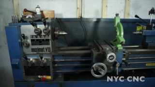 Emco Maximat V13 Lathe  New Equipment Overview Inspecting and Leveling [upl. by Anilehs]