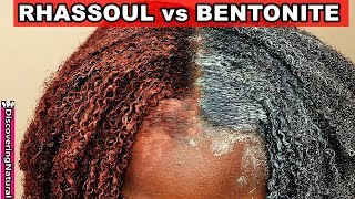 Rhassoul Clay vs Bentonite Clay  Which is Best for Natural Hair [upl. by Nevyar32]