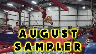 Tricking and Powerlifting  Friends August Sampler [upl. by Spence]