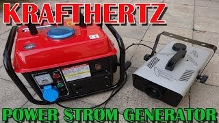 quotKRAFTHERRZ STROMGENERATOR 2PS 850 WATT FÜR 99 EUROquot Was leiste das Gerät [upl. by Acie]