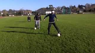 Entraînement Cécifoot aveugle du 28112015 [upl. by Nyletac]