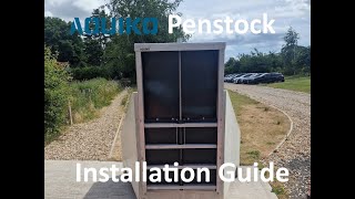 AQUIKO Penstock Installation Video [upl. by Wyon]