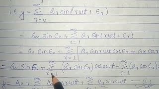 Fourier theorem and its coefficient in hindi Phy [upl. by Amlet]