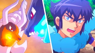 Alain vs 10 Mega Evolutions  Full Battle  Pokemon AMV [upl. by Notgnirra309]