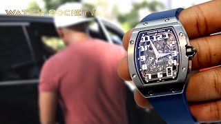 RICHARD MILLE RM6701 Titanium Extra Flat 2020 [upl. by Azrim]