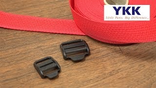 YKK® Adjustable Strap Buckle Demo [upl. by Truitt]