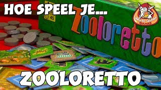 Hoe speel je Zooloretto  White Goblin Games [upl. by Aerdnac]