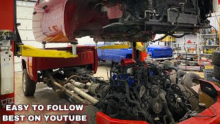 How To Remove A Duramax Cab Silverado GMC Truck [upl. by Nwahsid192]