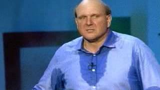 Steve Balmer repeatedly says quotDevelopersquot at Windows Conference [upl. by Htedirem600]