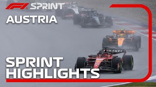 F1 Sprint Highlights  2023 Austrian Grand Prix [upl. by Eilagam]